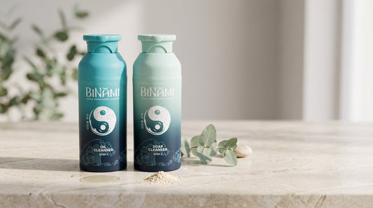 Kit BiNămi per la doppia detersione coreana con Step 1 e Step 2