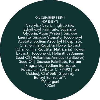 Inci e lista ingredienti Oil Cleanser Step 1 del Kit Doppia Detersione Coreana BiNămi