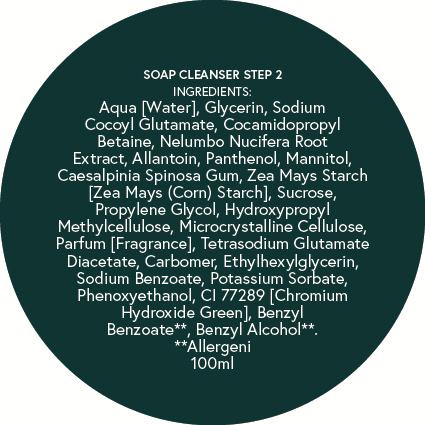 Inci e lista ingredienti Soap Cleanser Step 2 del Kit Doppia Detersione Coreana BiNămi